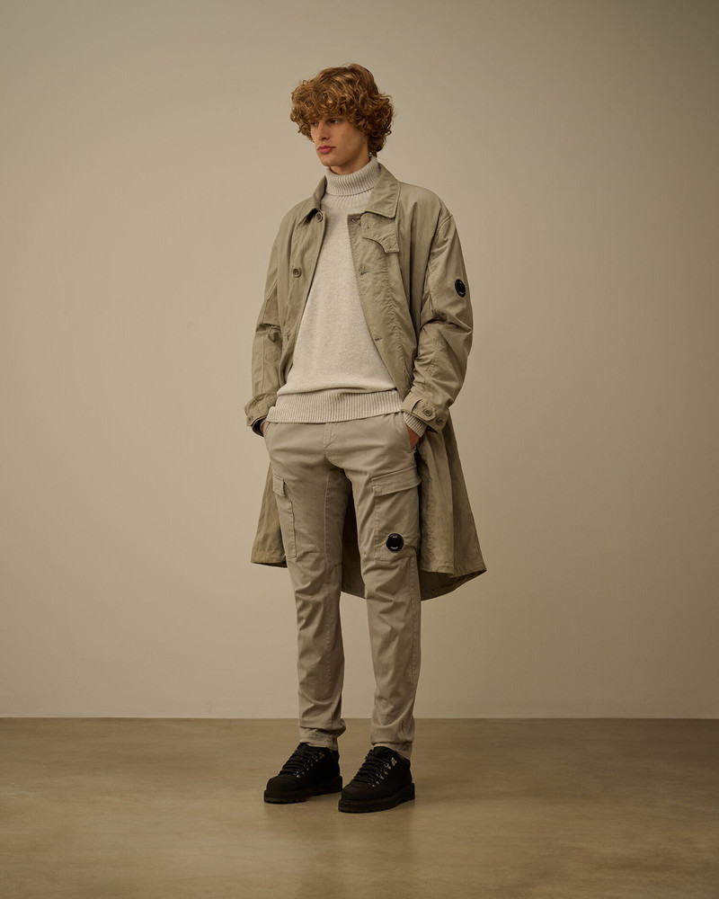 C.P. Company Stretch Sateen Ergonomic Cargo Pants outlook