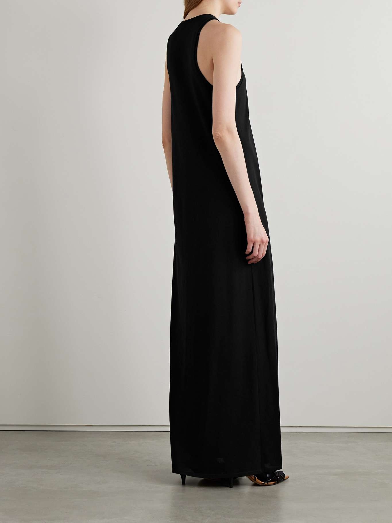 Vernetta cotton-blend jersey maxi dress - 3