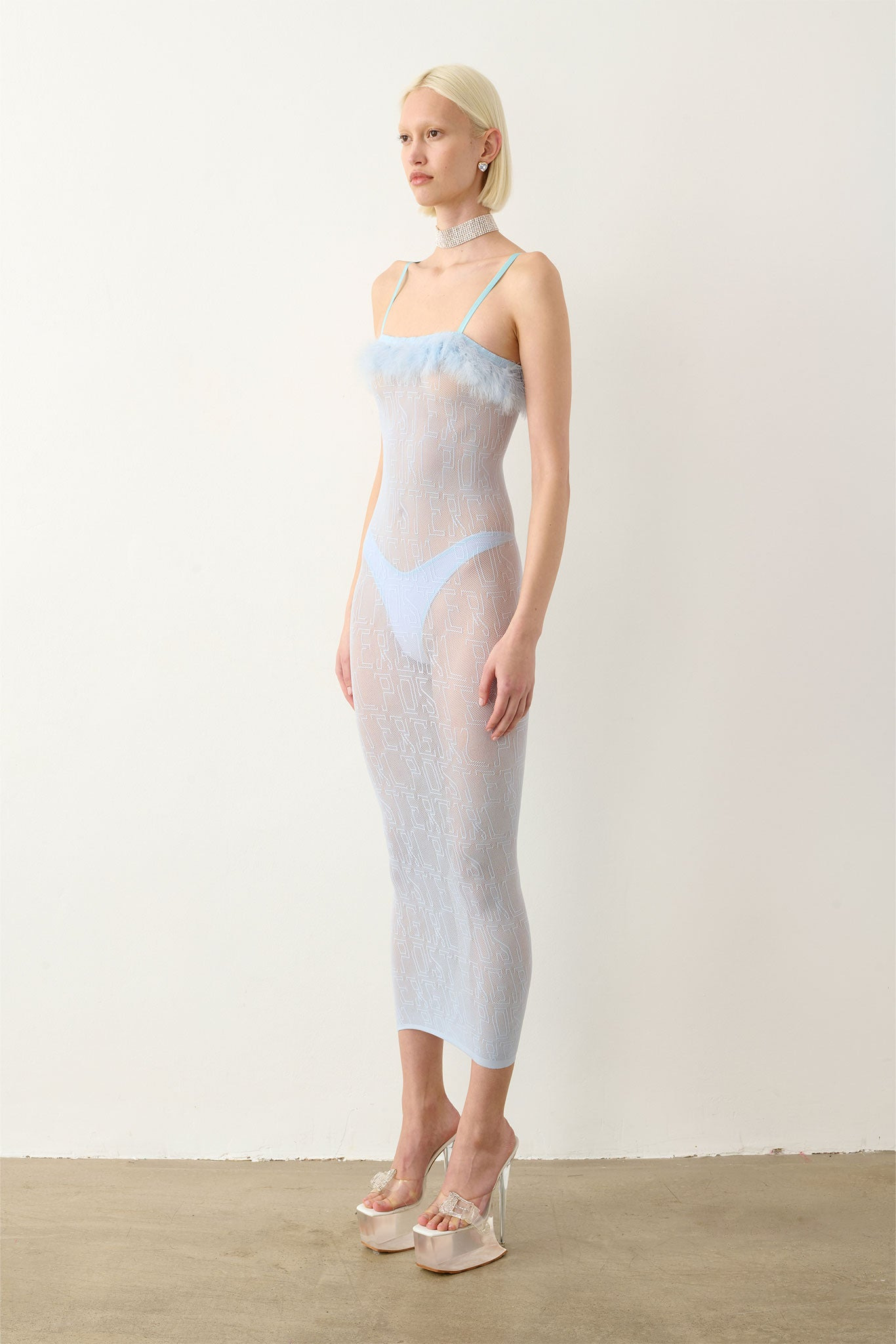 VANDERBECK DRESS BLUE - 5
