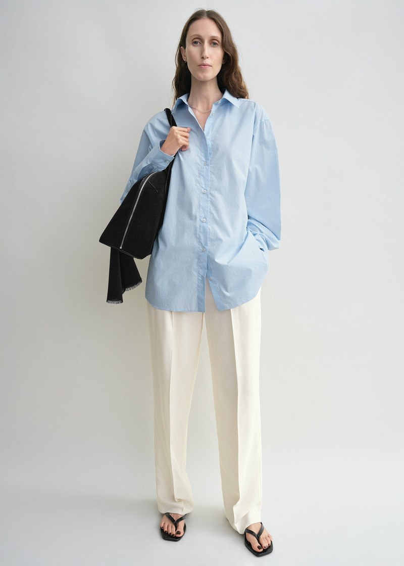 TOTEME Classic tumbled shirt sky outlook