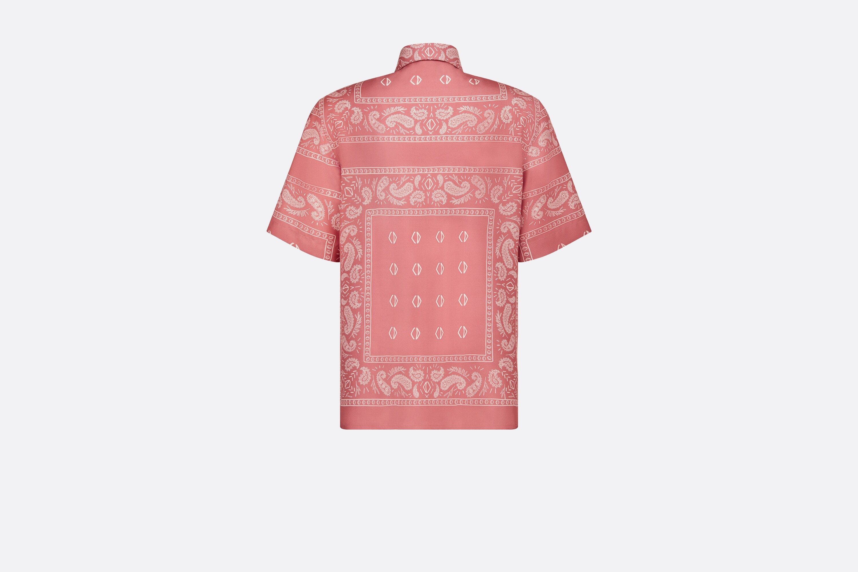 Short-Sleeved Shirt with Bandana Motif - 2