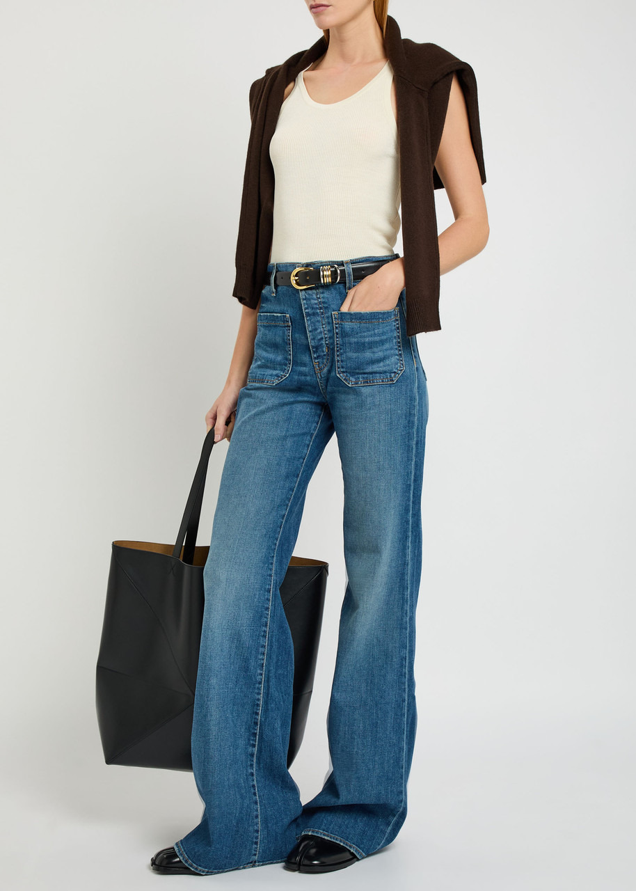Nili Lotan Selah Ribbed Silk Tank - 4