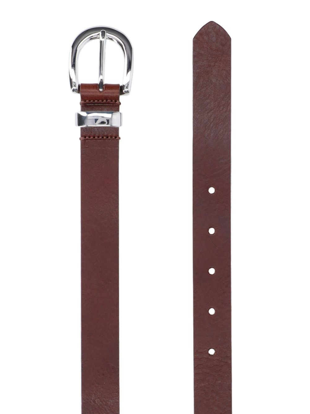five-hole leather belt - 3