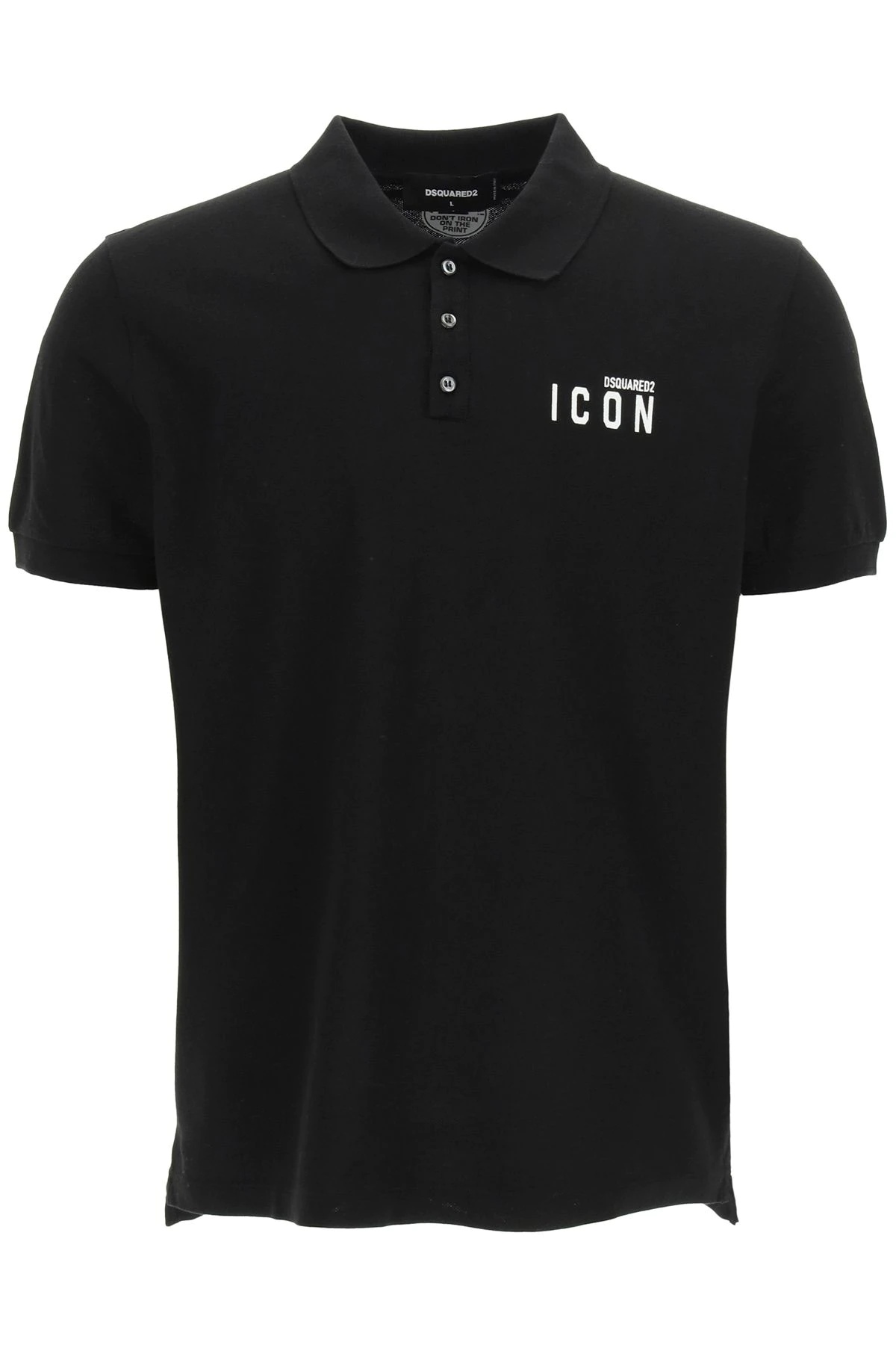 POLO SHIRT WITH LOGO PRINT - 1