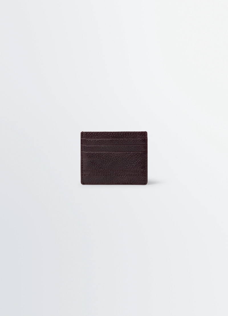 Lemaire GEAR CARD HOLDER IN LEATHER outlook