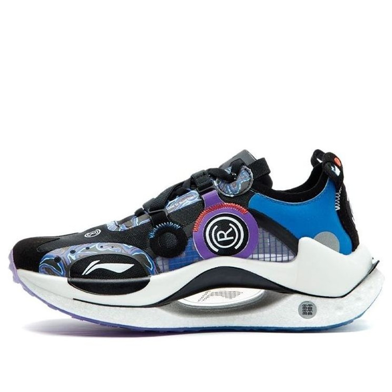 (WMNS) Li-Ning CRC 'Blue Black Purple' ARHR102-1 - 1