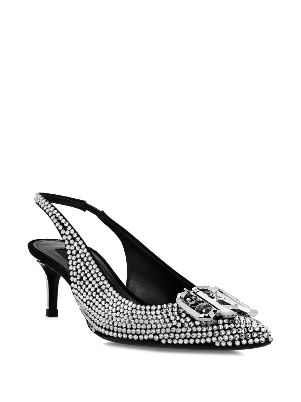 50mm Gothic Plein slingback pumps - 2