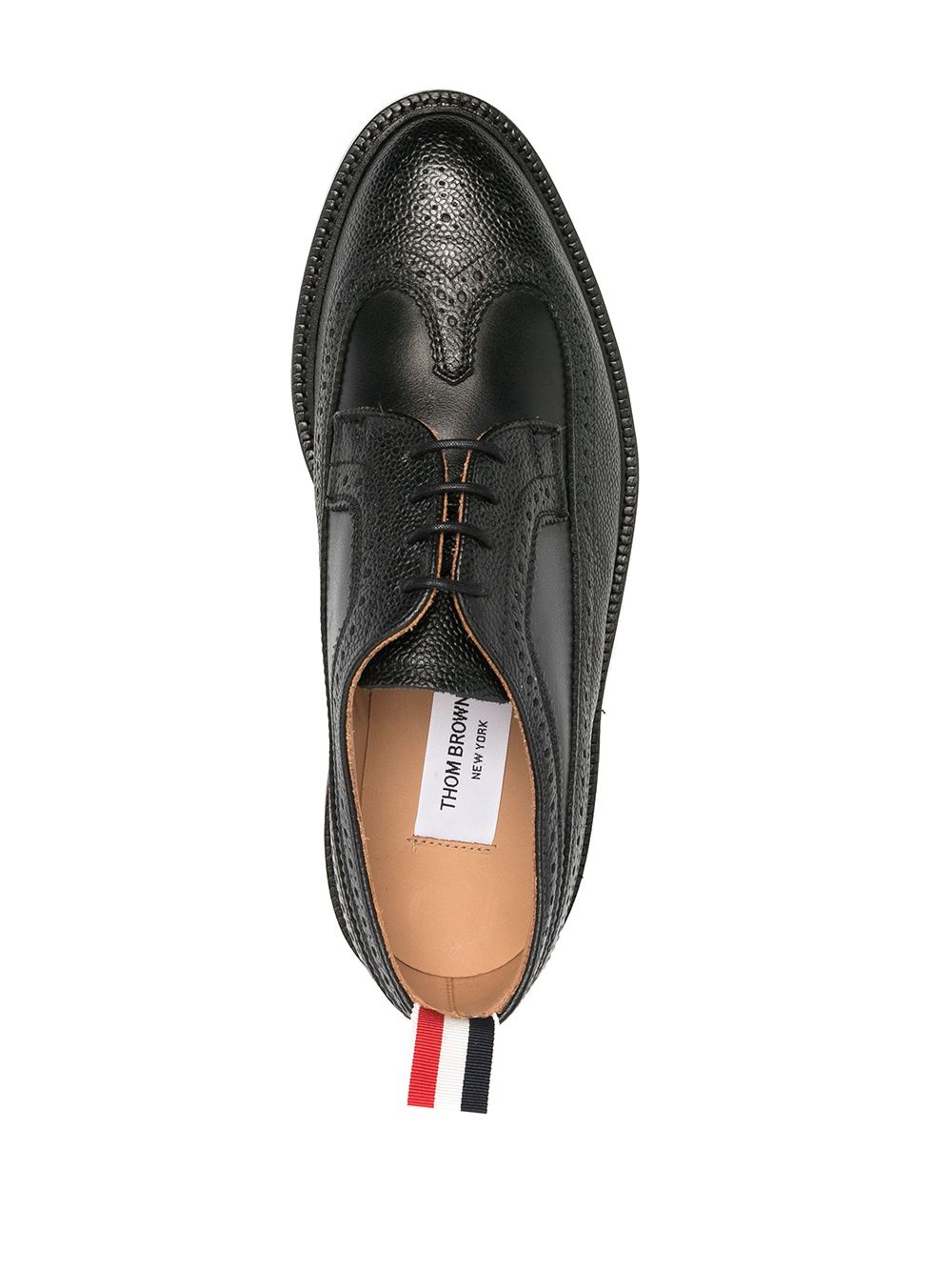 Longwing pebbled brogues - 4