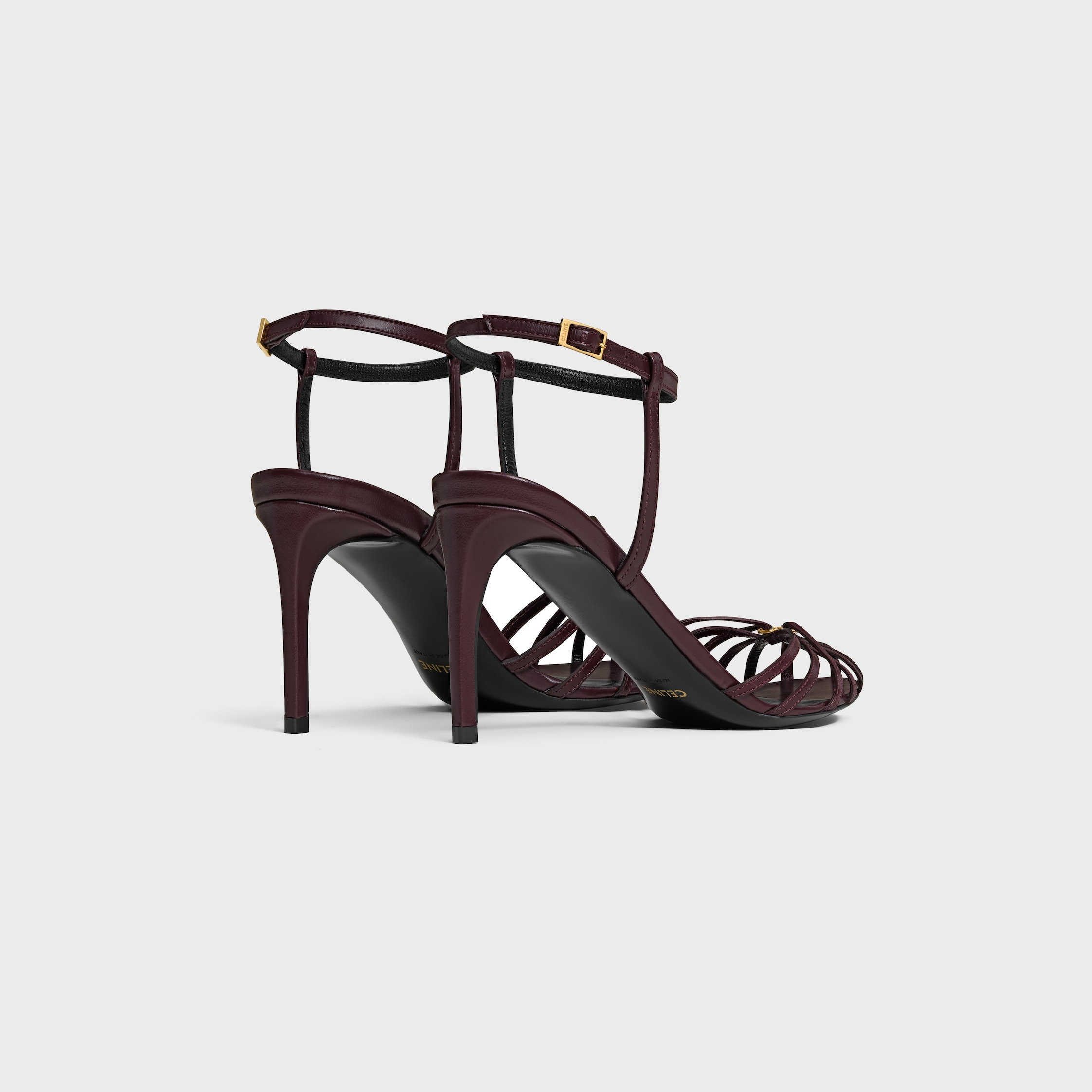 CELINE TRIOMPHE SANDAL IN LAMBSKIN - 3