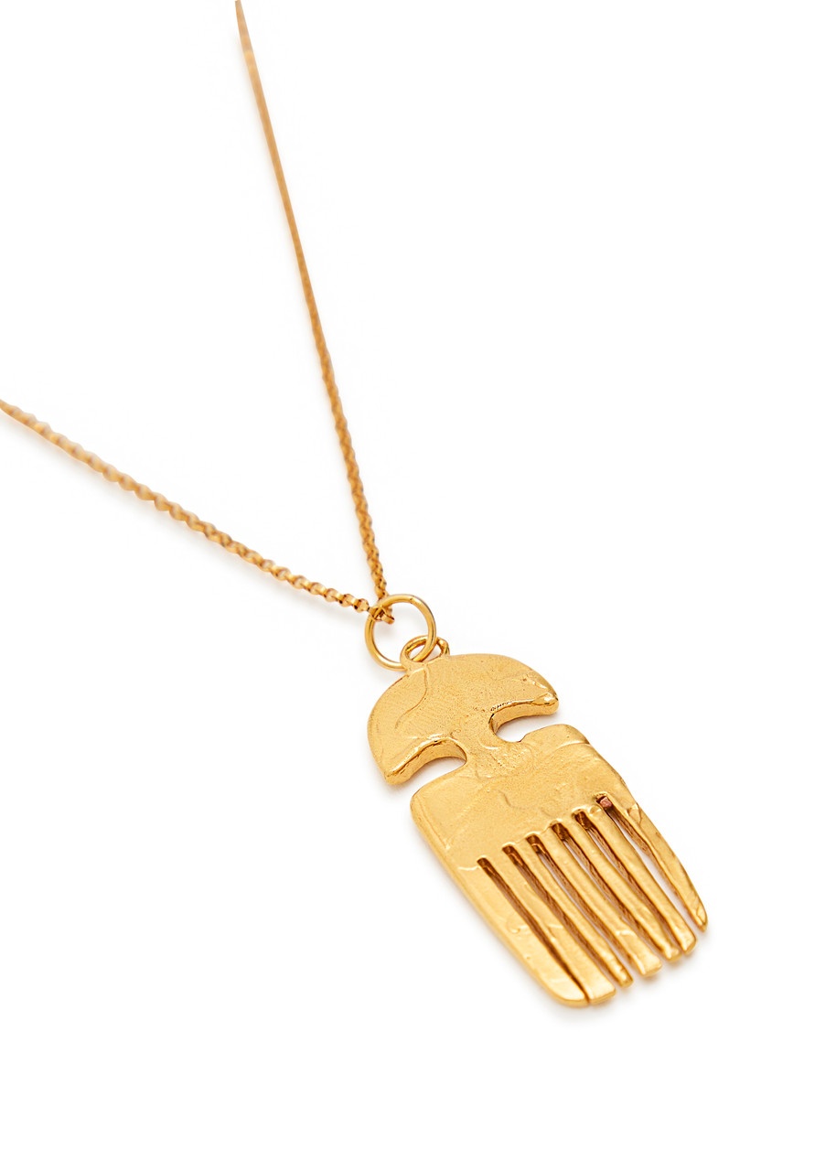 Alighieri The Vanity Comb 24kt Gold-plated Necklace - 3
