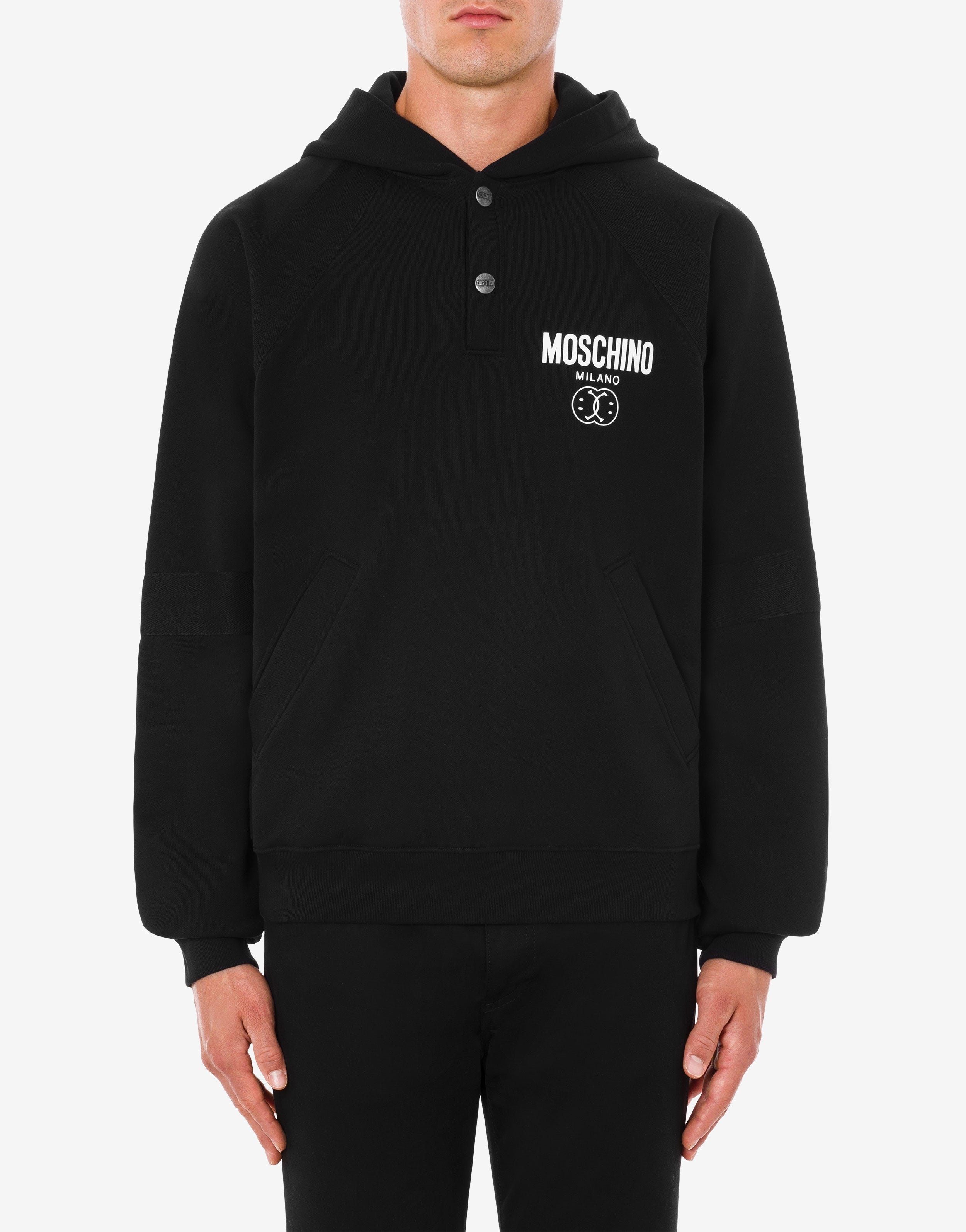 DOUBLE SMILEY® LOGO HOODED SWEATSHIRT - 2