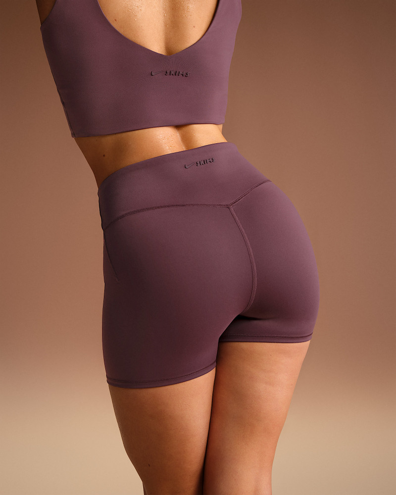 NikeSKIMS Matte Women's High-Waisted 3" Boyshorts 3