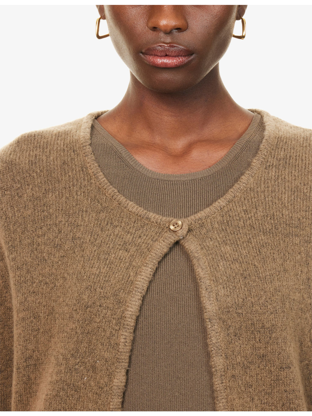 Sacassandra Split Wool-Blend Cardigan - 5