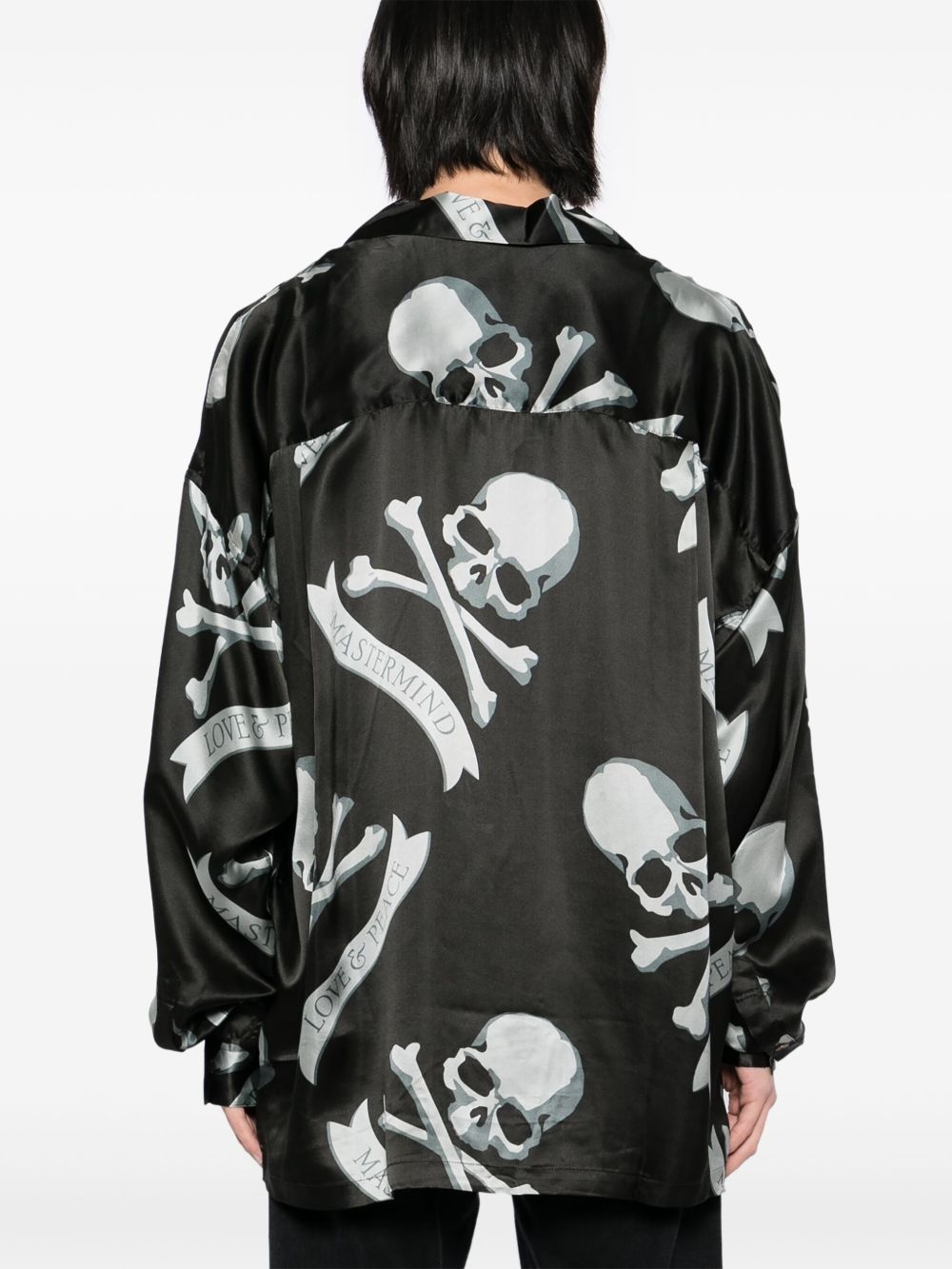 skull-printed shirt - 4