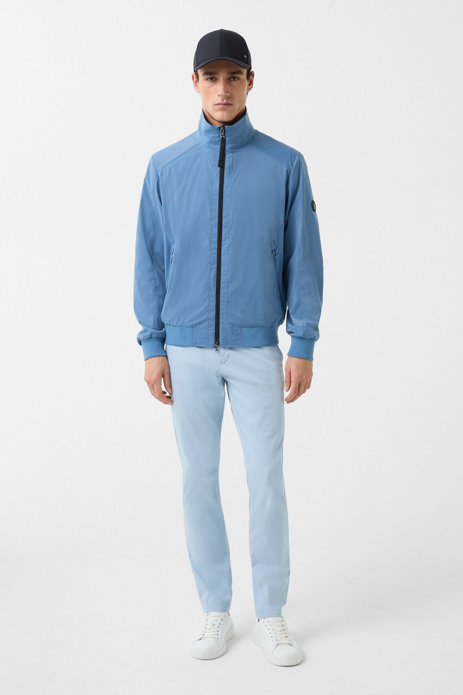 Jonas blouson in Misty blue - 4