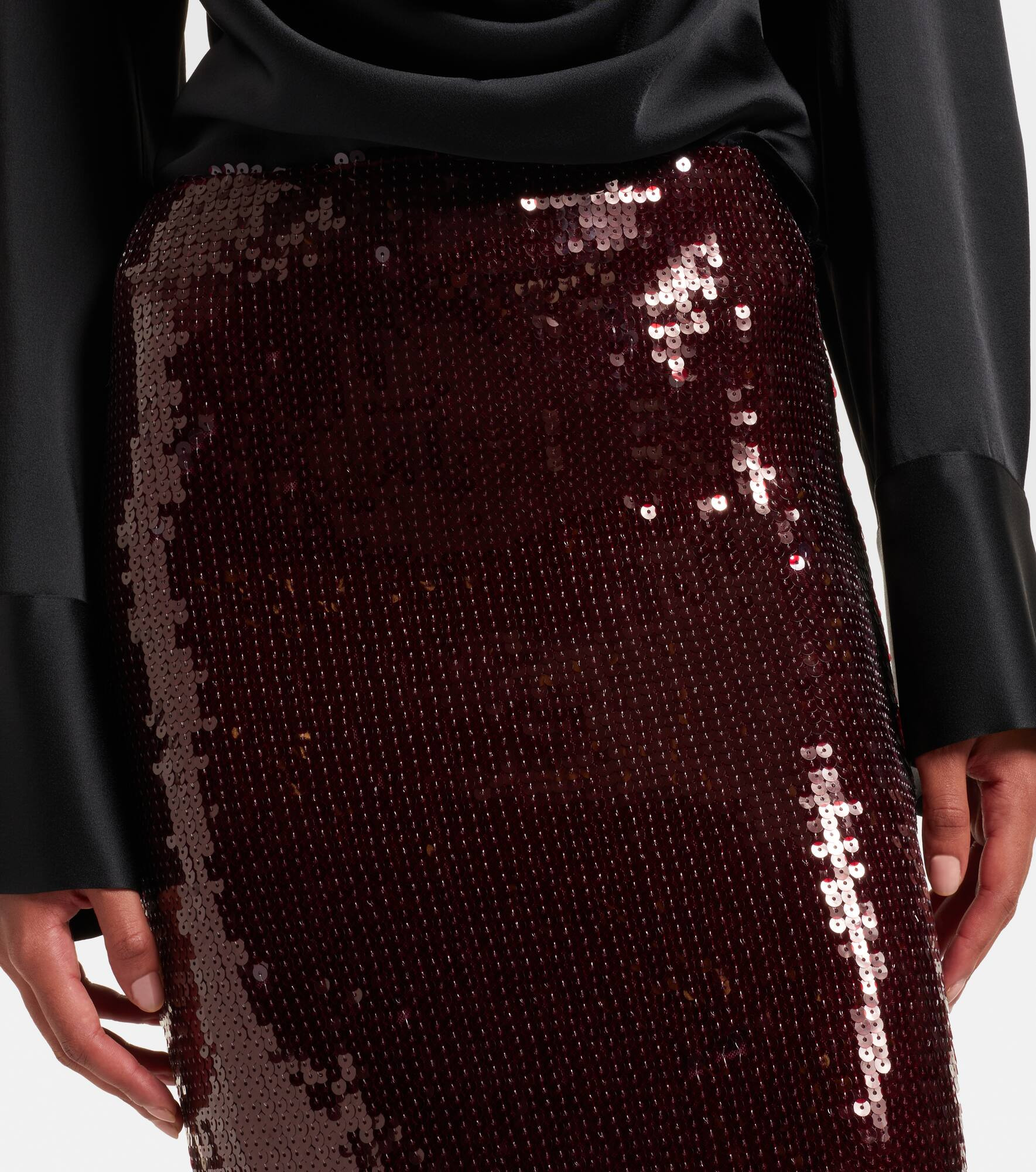 Georgia sequined pencil skirt - 4