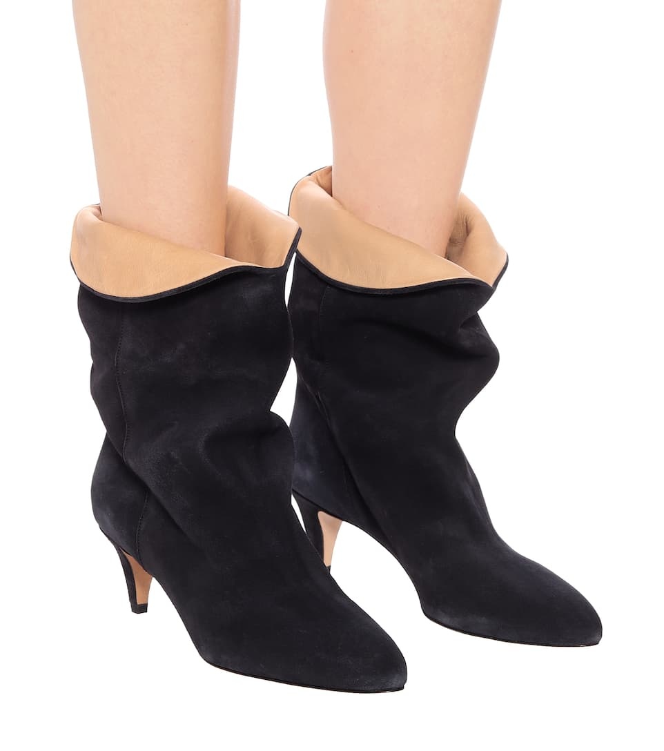 Dernee suede ankle boots - 7