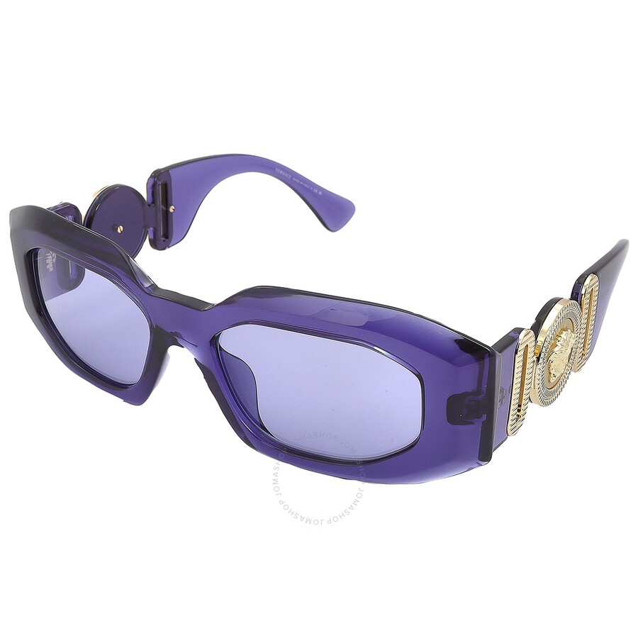 Versace Violet Irregular Men's Sunglasses VE4425U 54191A 53 - 4