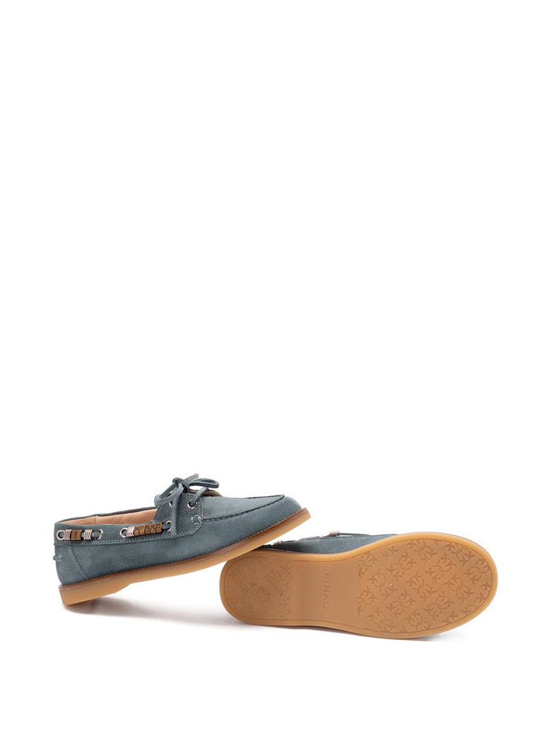 lace-up fastening loafers 4