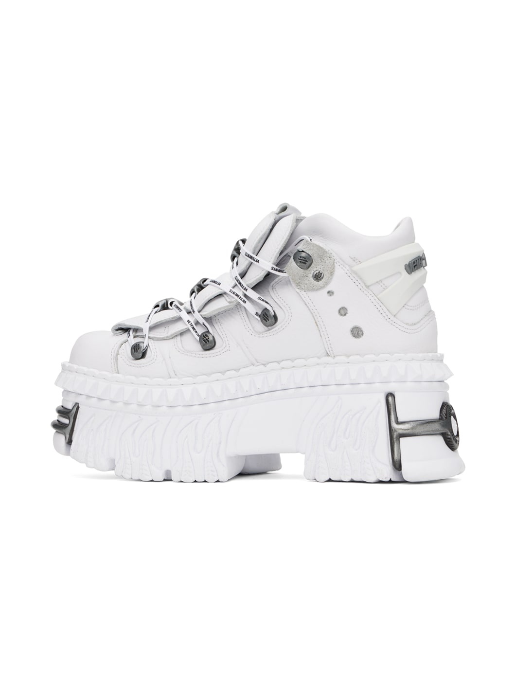 White New Rock Edition Platform Sneakers - 3