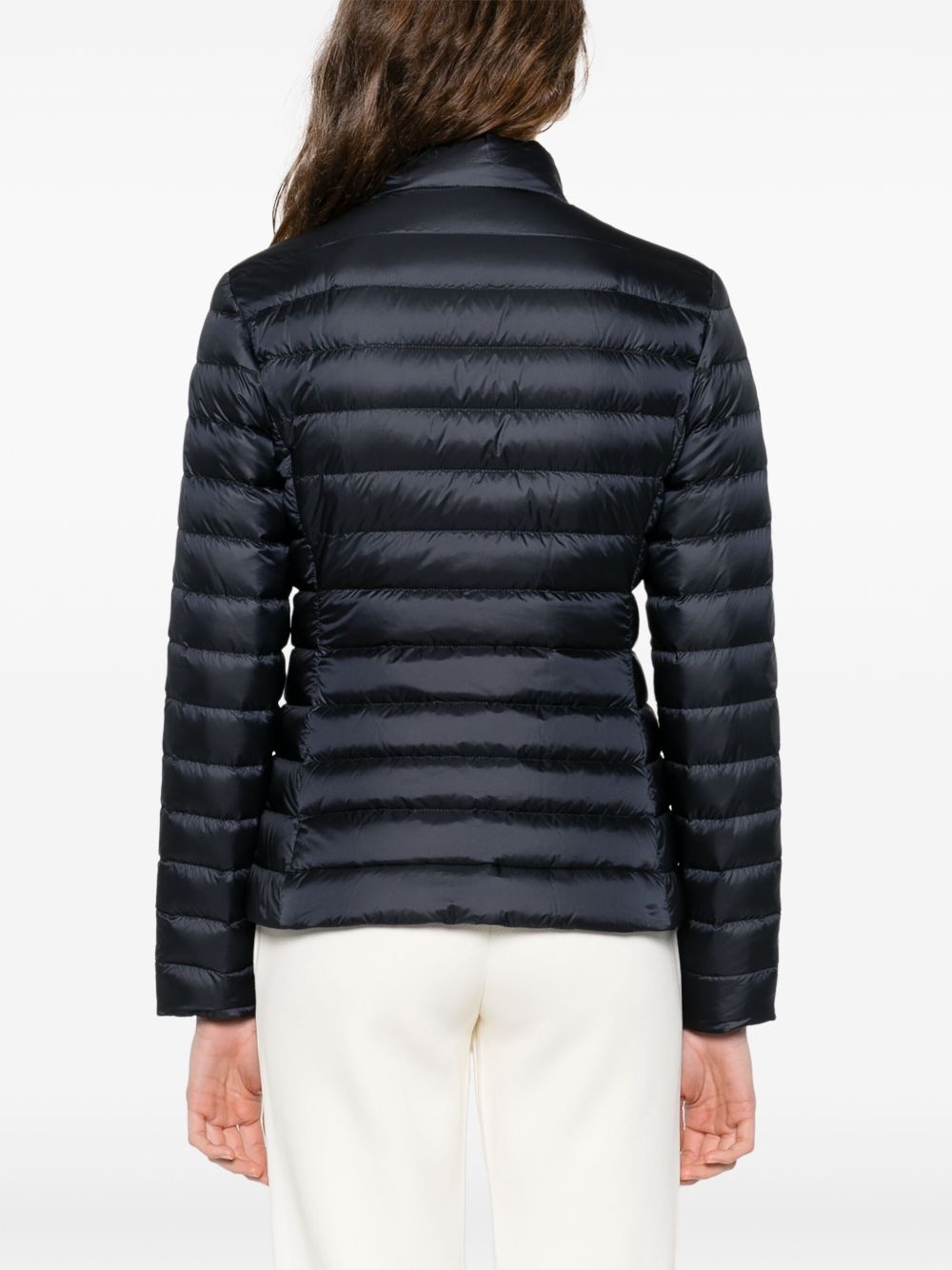 quilted zip-front jacket - 4