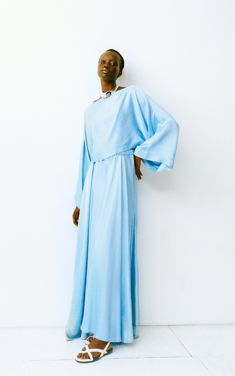 CO Leather Sandals ivory outlook