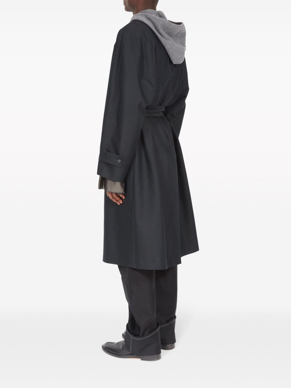 【関税&送料込】Maison Margiela Charcoal Cotton Blend Trench MAISON MARGIELA - Men Trench Coat – Atelier New York