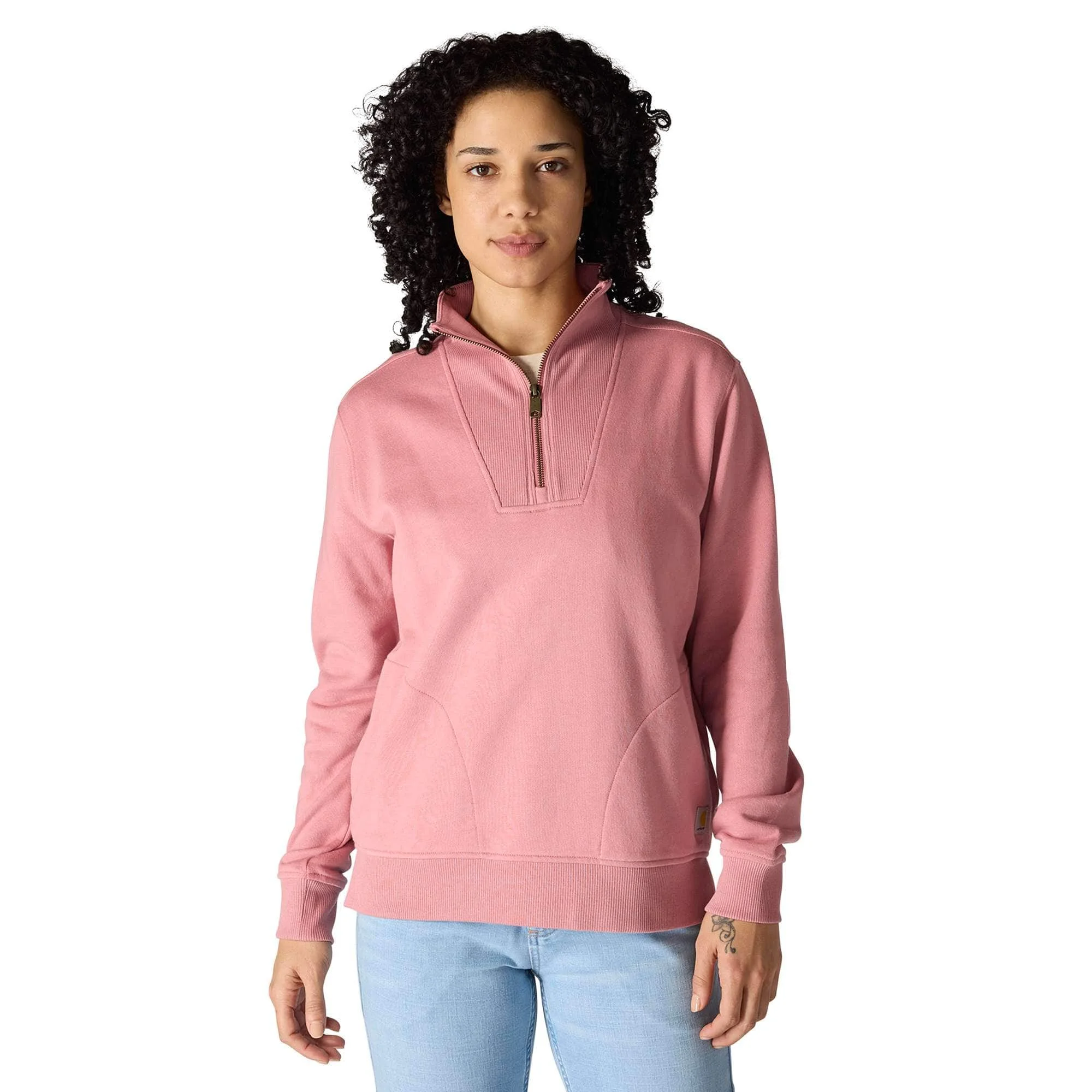 Women's TENCEL™ Fiber Series Half-Zip Sweatshirt - 1