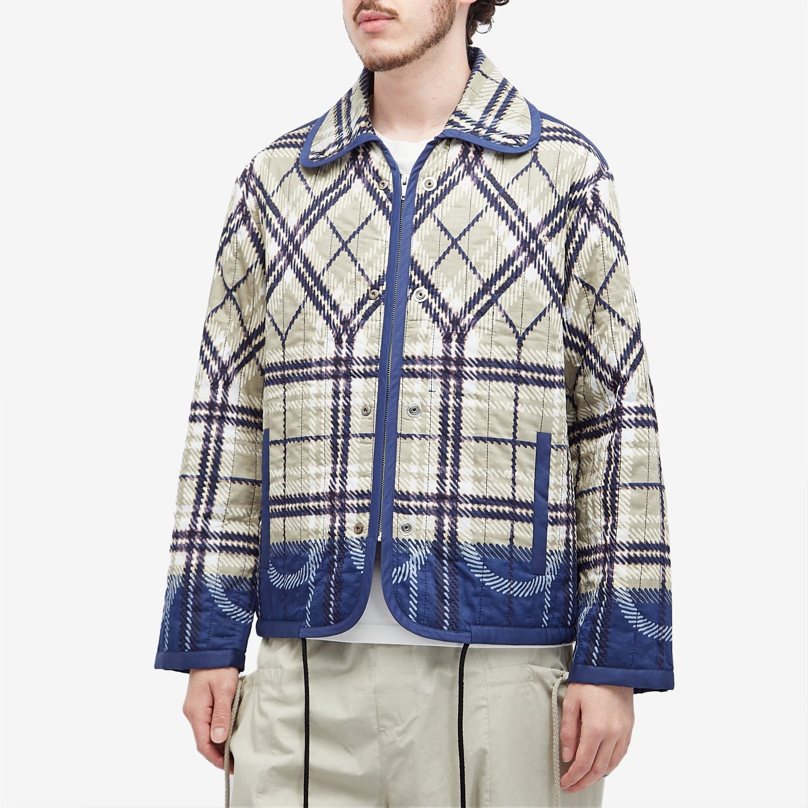 Craig Green Quilted Plaid Fade Jacket - 2