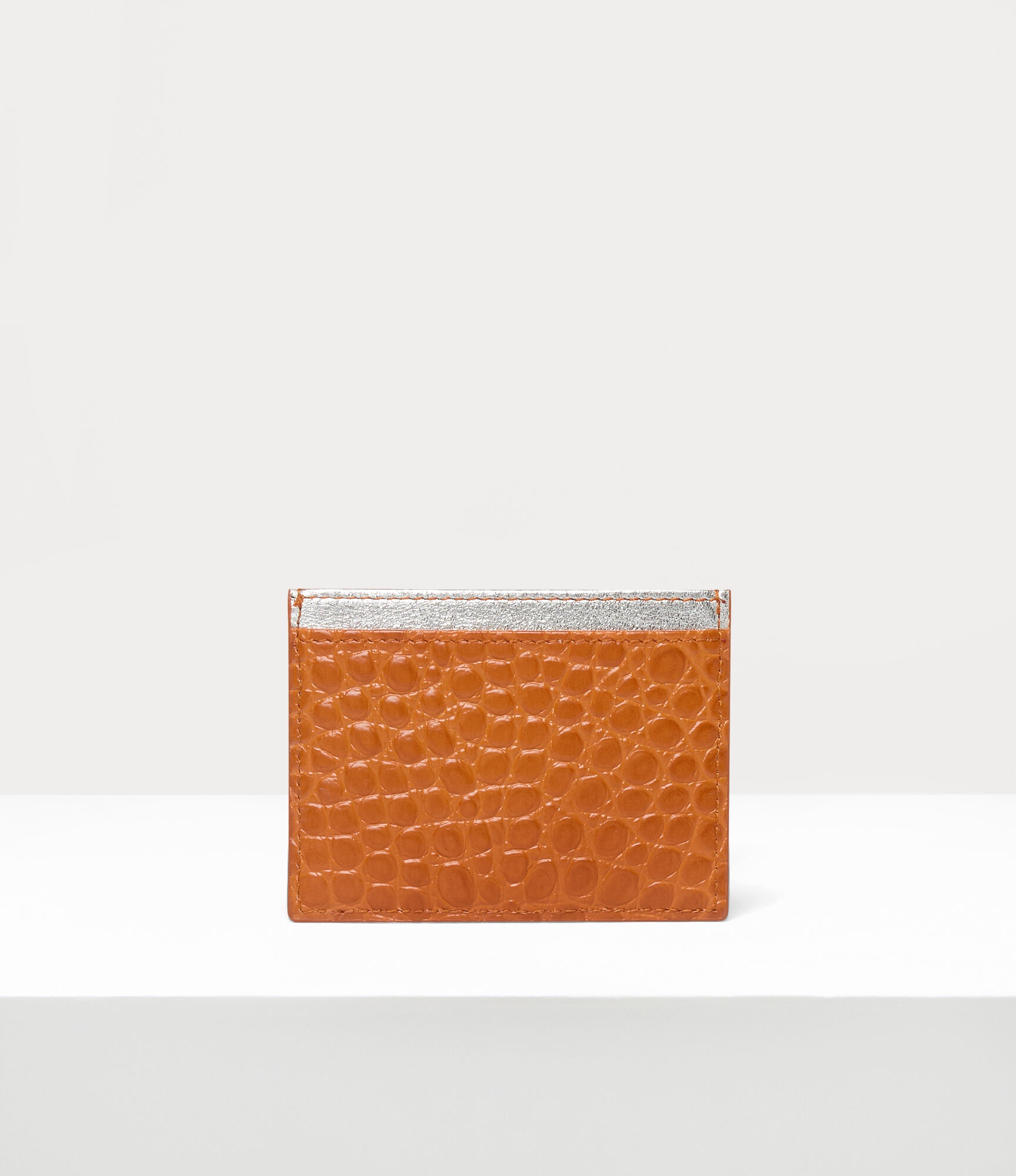 CROCODILE FLAT CARD HOLDER - 3