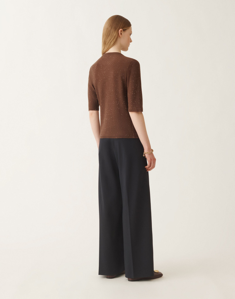 Wool sweater with sequins 4