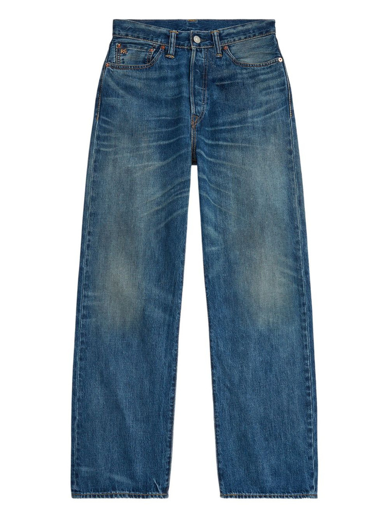 logo-patch jeans 1