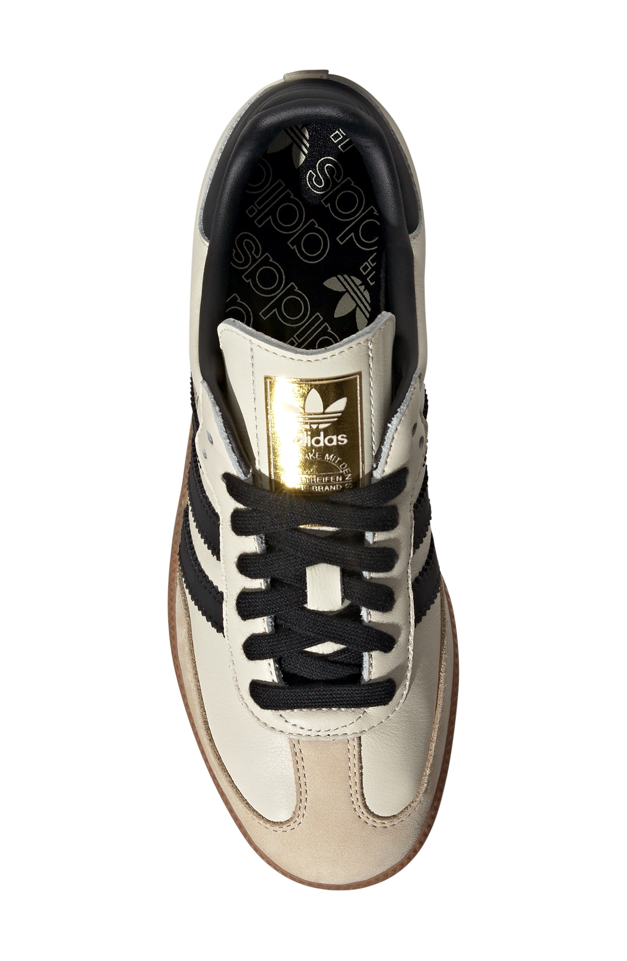 adidas Gender Inclusive Samba OG Sneaker in Cwhite/cbl at Nordstrom - 4