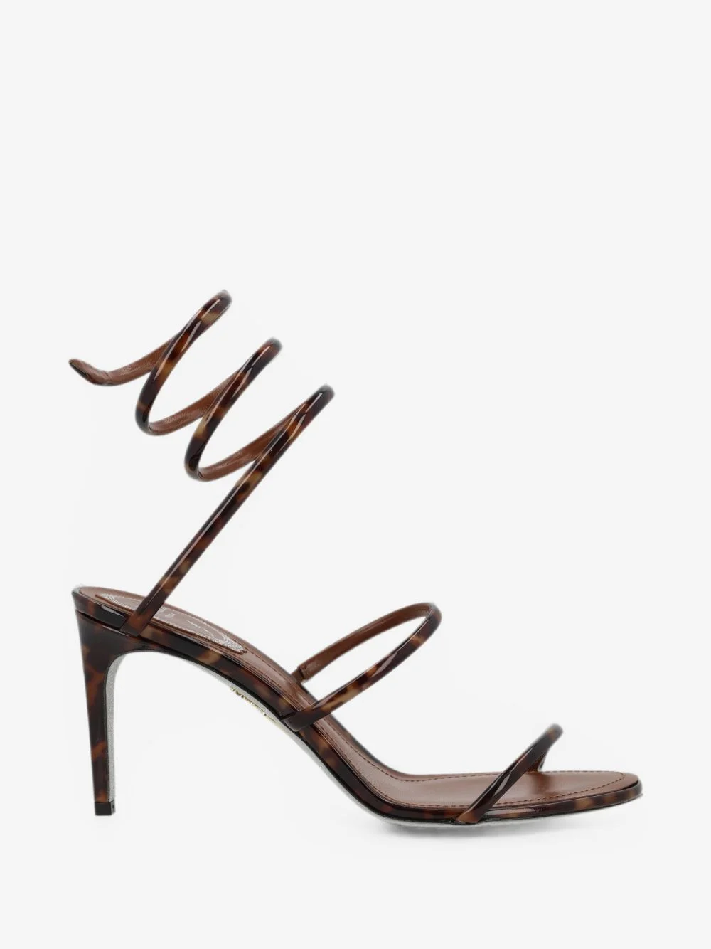 Cleo tortoiseshell-effect sandals - 1