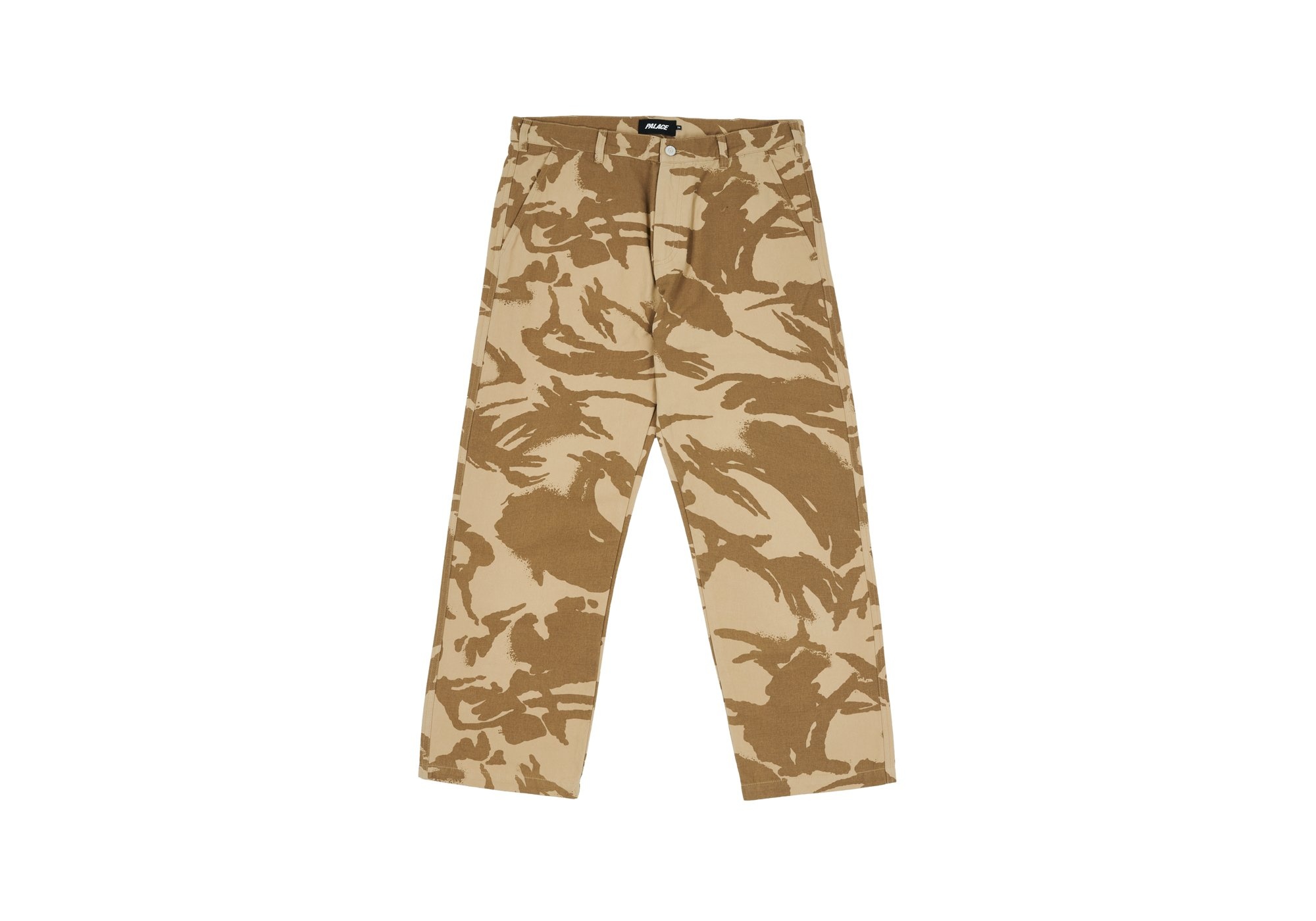 CANVAS PLAIN PANT DESERT CAMO - 1