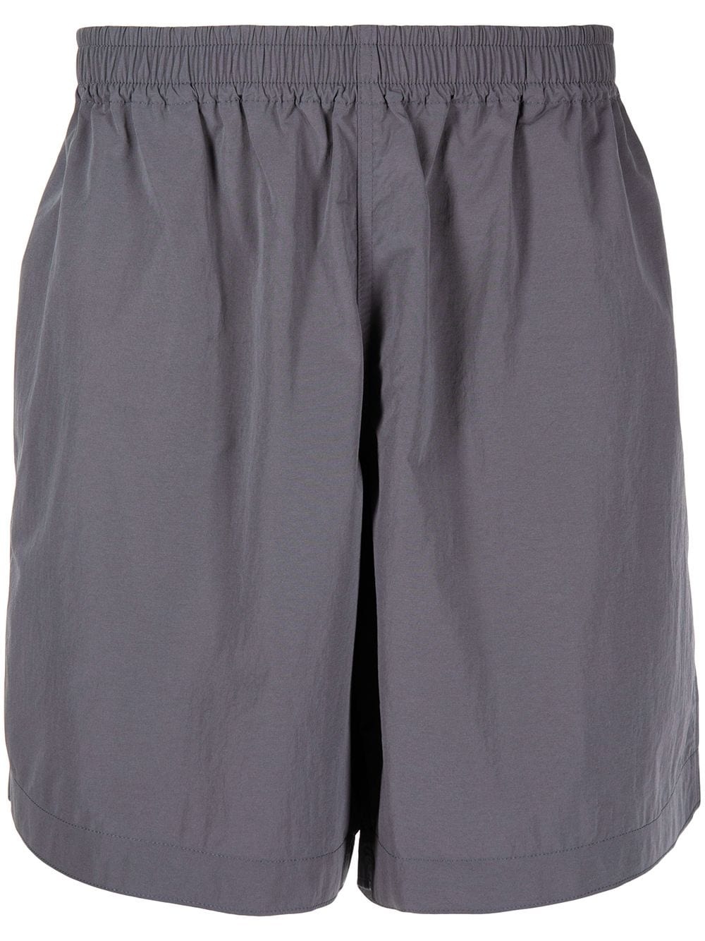 elasticated waistband track shorts - 1