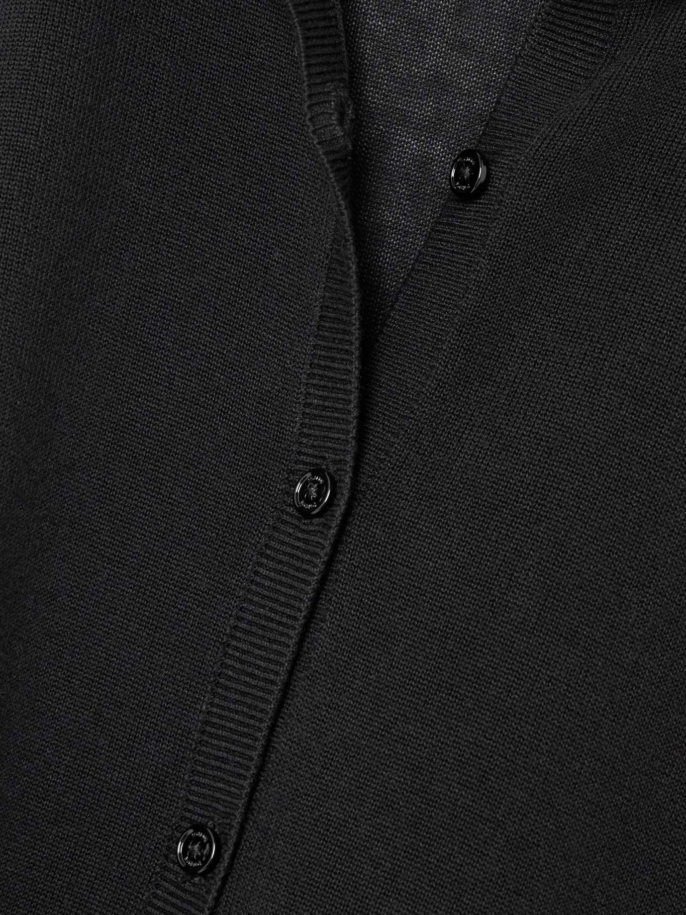 Lyocell-blend cardigan Black - 5