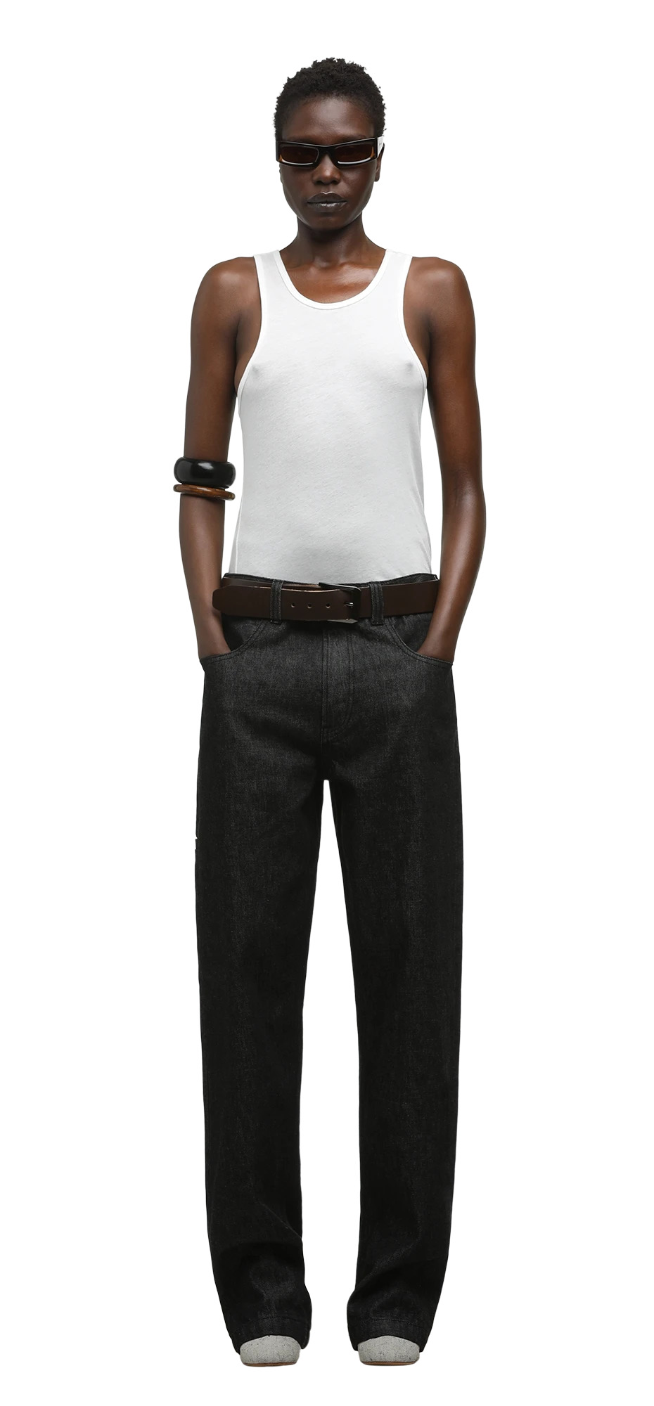 REGULAR JEAN RAW BLACK - 3