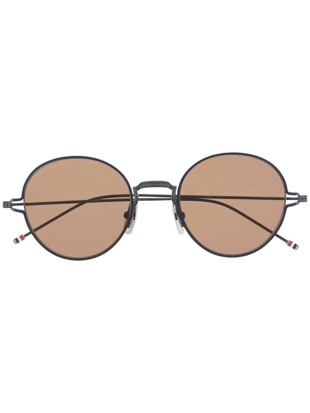 round-frame sunglasses - 1