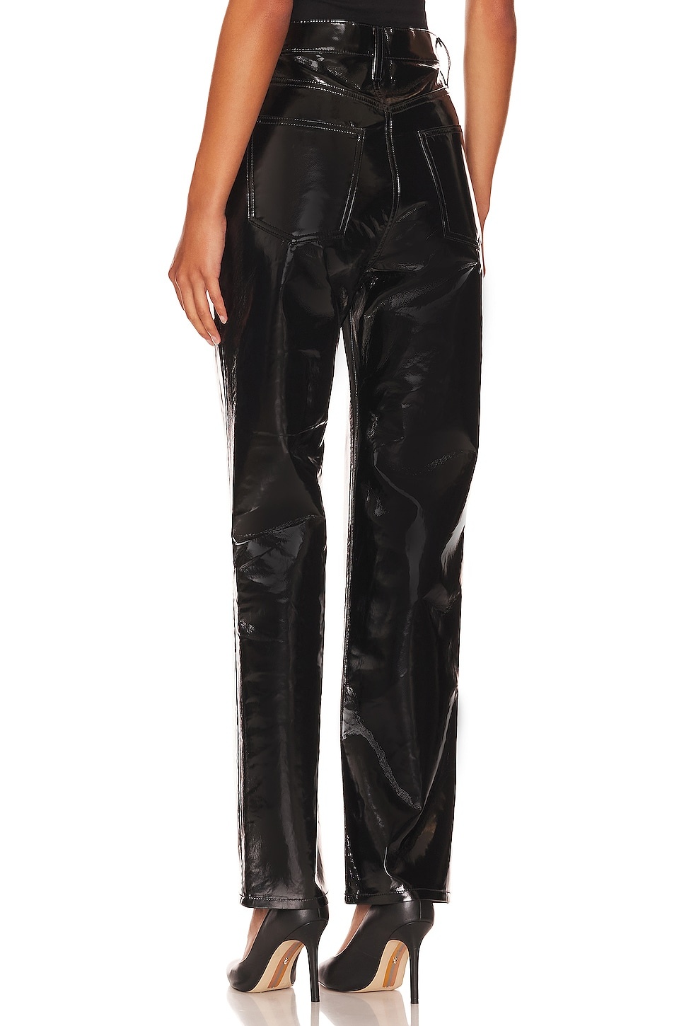 Recycled Leather 90's Pinch Waist - 3