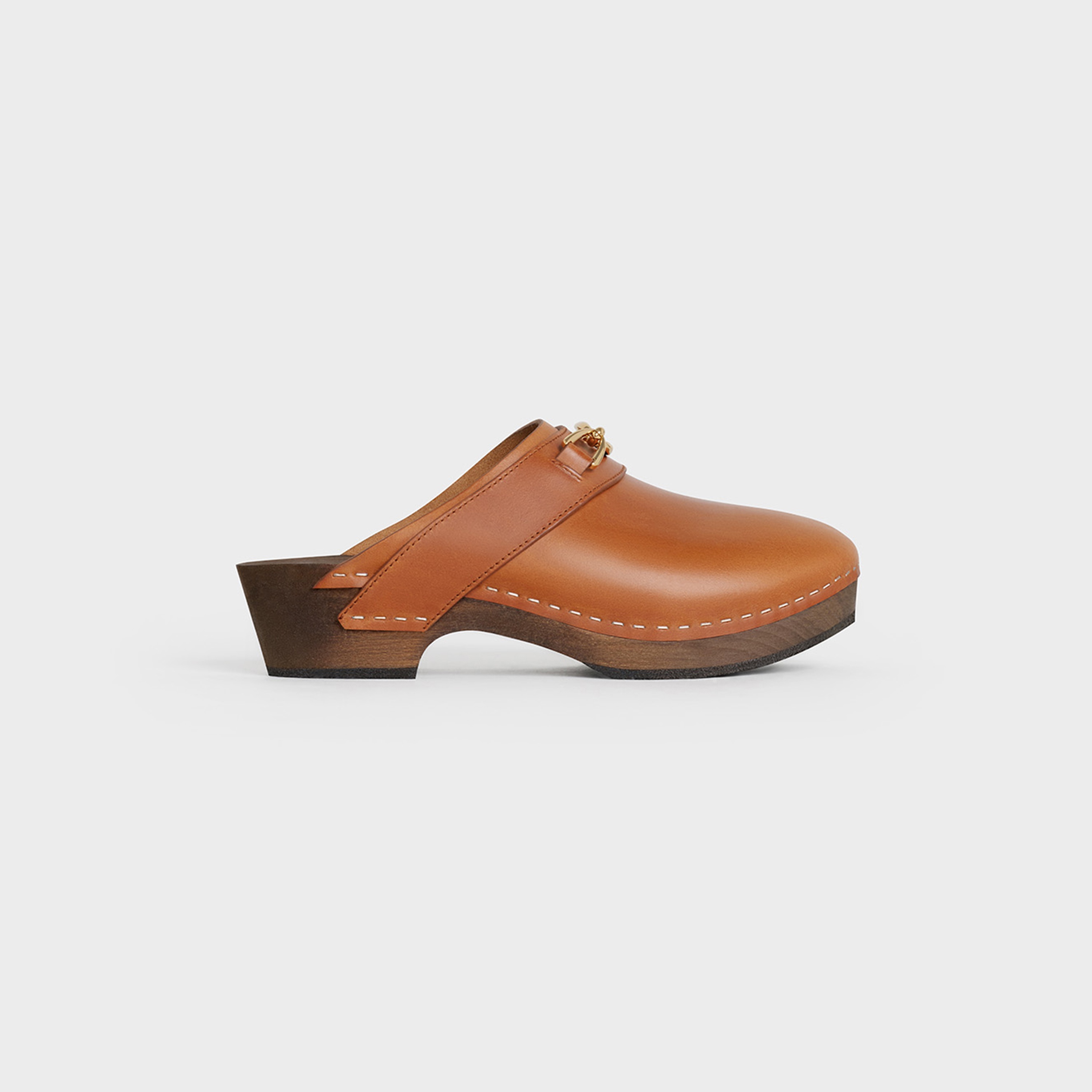 Les Bois Celine Clog in Calfskin - 1