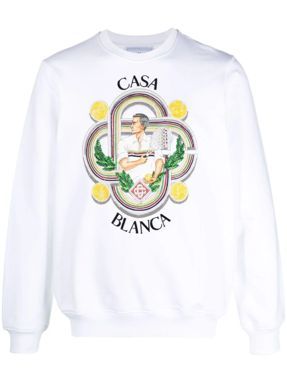 Le Joueur organic cotton sweatshirt - 1