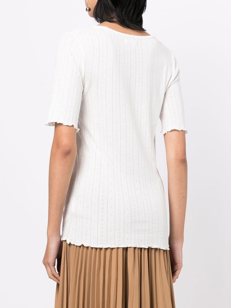 Edie Pointelle Tee 4