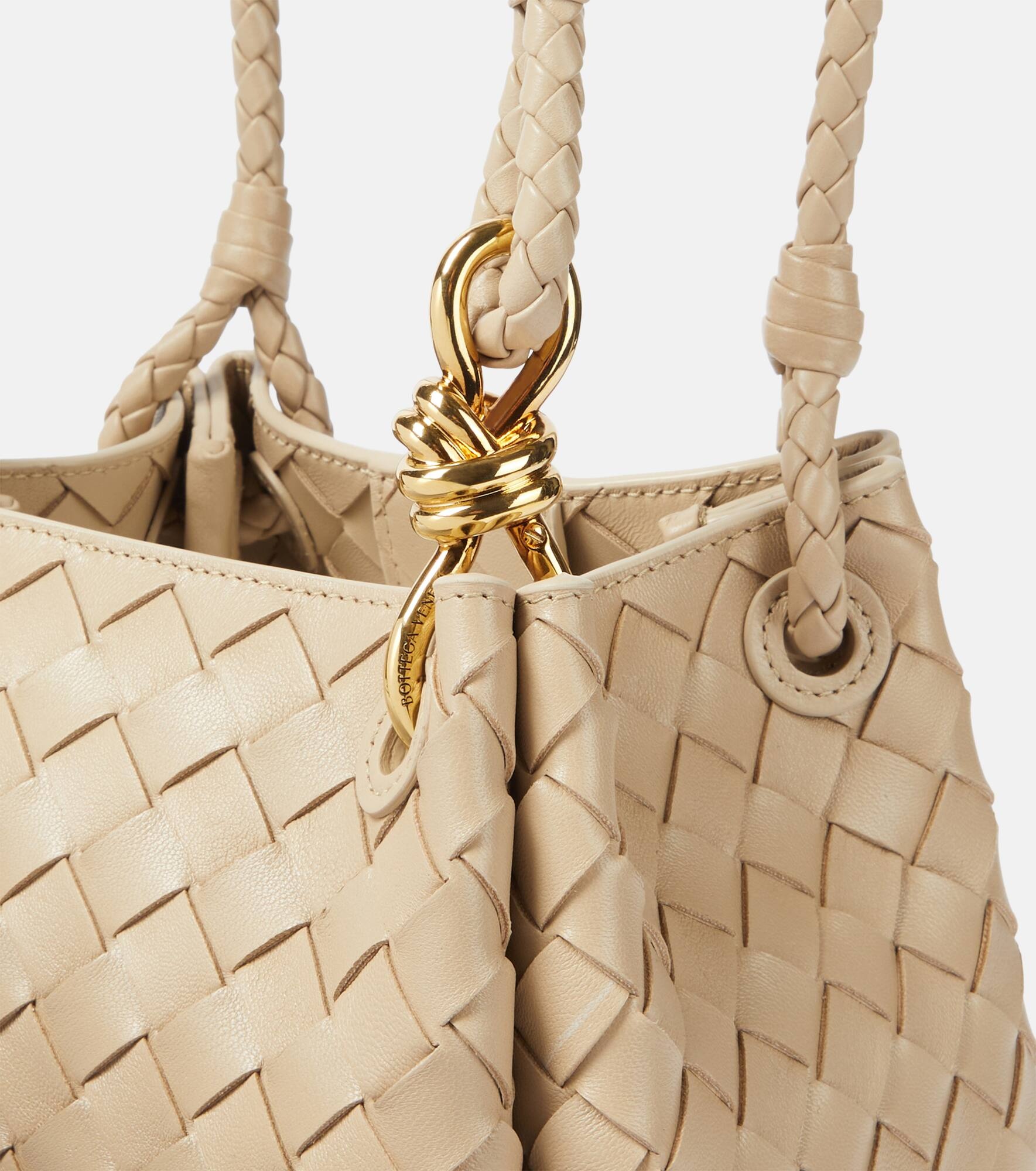 Parachute Small Intrecciato leather tote bag - 6