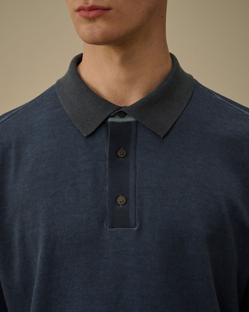 Cotton Crepe Double Dyed Polo 6