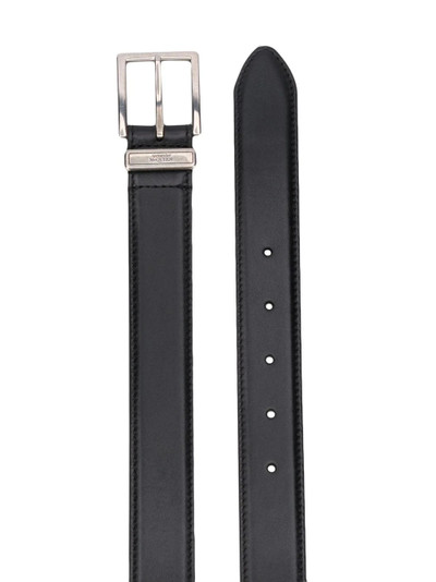 Alexander McQueen logo engraved belt outlook