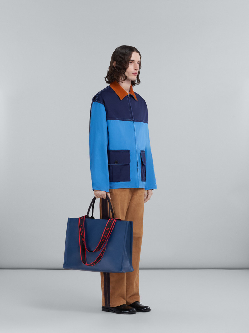 GABARDINE JACKET WITH CONTRASTING COLLAR 6