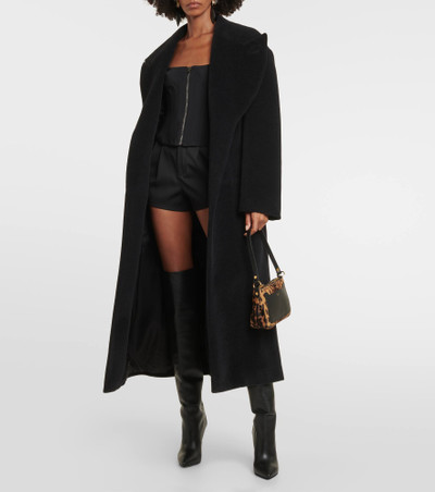TOM FORD Embellished leather over-the-knee boots outlook