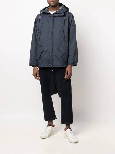 Junya Watanabe MAN zip-up hooded jacket outlook