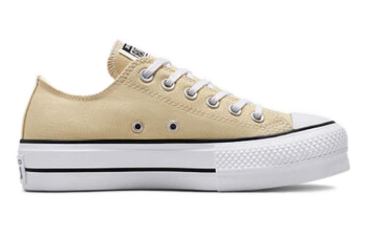 (WMNS) Converse Chuck Taylor All Star Lift Platform Canvas Low 'Oat Milk' A03542C - 2